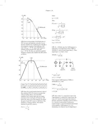 Answers to Problems for Microelectronic Circuits, 8th Edition - Adel ...