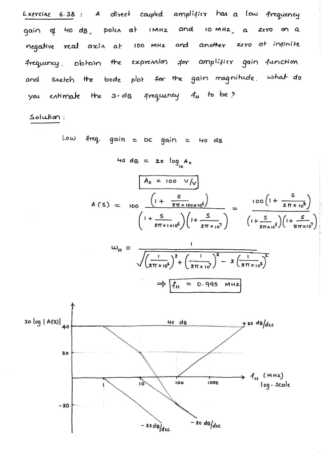 Microelectronic Circuits Notes (10EC63) by Dr. M. C. Hanumantharaju of ...