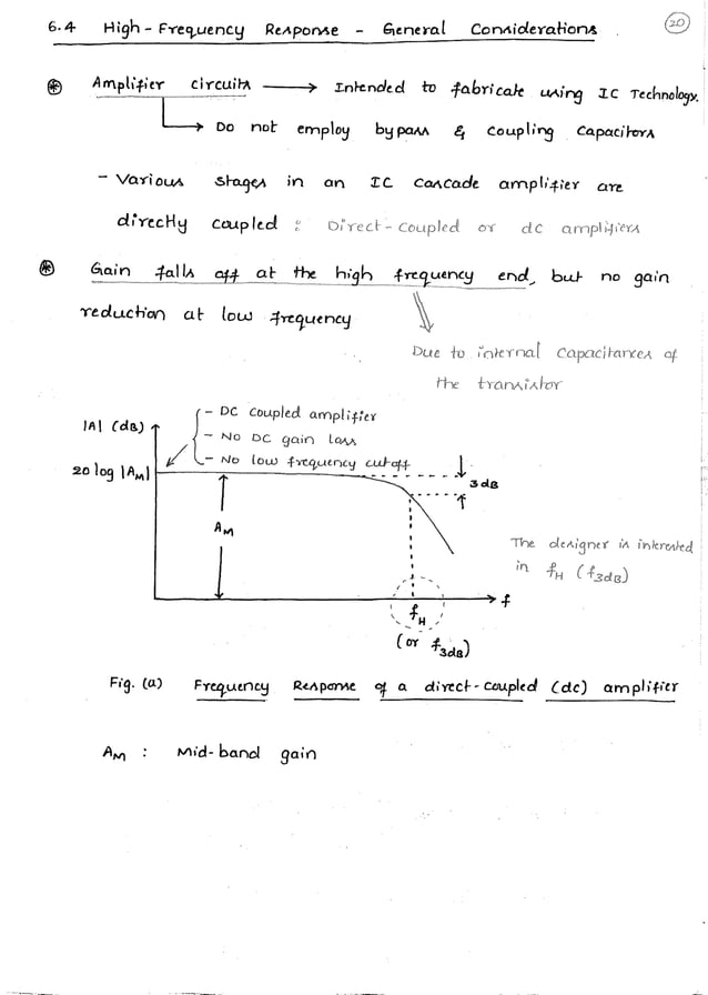 Microelectronic Circuits Notes (10EC63) by Dr. M. C. Hanumantharaju of ...