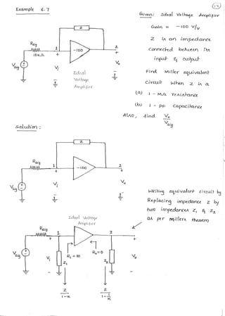 Microelectronic Circuits Notes (10EC63) by Dr. M. C. Hanumantharaju of BMS Institute of Technology Bangalore
