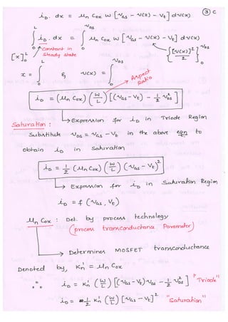 Microelectronic Circuits (10EC63) Notes for Visvesvaraya Technological University Syllabus