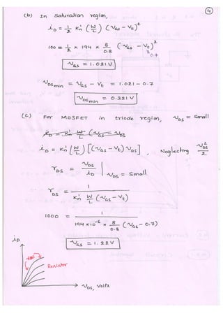 Microelectronic Circuits (10EC63) Notes for Visvesvaraya Technological University Syllabus