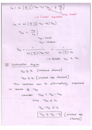 Microelectronic Circuits (10EC63) Notes for Visvesvaraya Technological University Syllabus