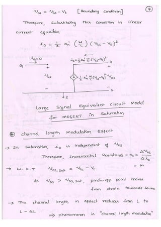 Microelectronic Circuits (10EC63) Notes for Visvesvaraya Technological University Syllabus