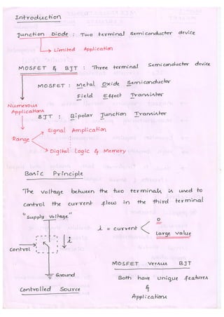 Microelectronic Circuits (10EC63) Notes for Visvesvaraya Technological University Syllabus