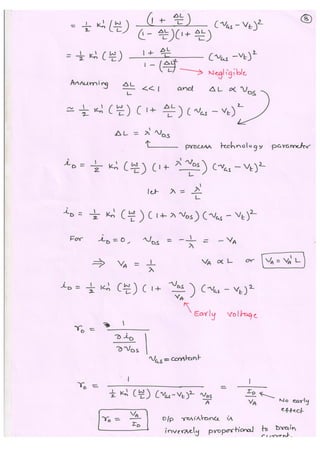 Microelectronic Circuits (10EC63) Notes for Visvesvaraya Technological University Syllabus