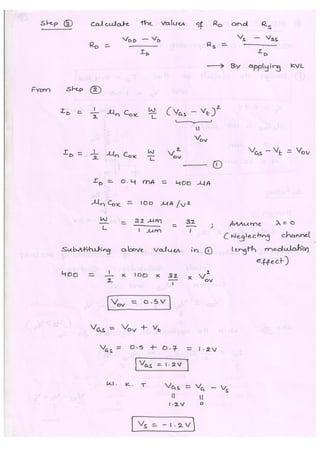 Microelectronic Circuits (10EC63) Notes for Visvesvaraya Technological University Syllabus