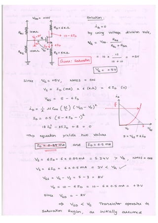 Microelectronic Circuits (10EC63) Notes for Visvesvaraya Technological University Syllabus