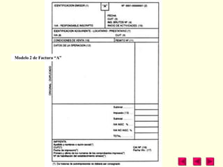 Modelo 2 de Factura ―A‖
 