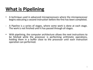 Pipeline & Nonpipeline Processor