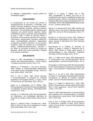 Microencapsulacion de alimentos | PDF