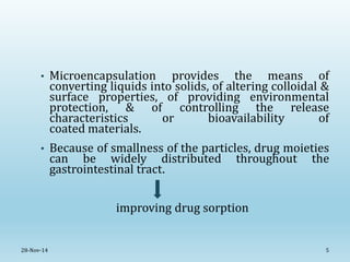 Microencapsulation | PDF