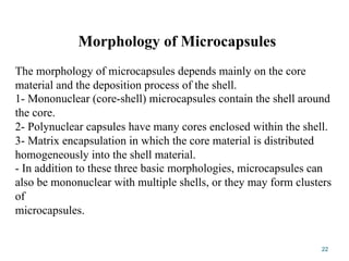 Microencapsulation | PDF