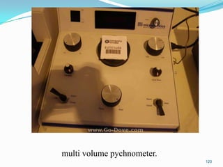 multi volume pychnometer.
120

 