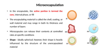 Microencapsulation O Shells Microencapsulation for final 4 (1).pptx