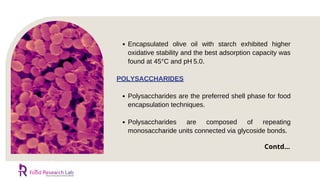 Microencapsulation technology in food and beverage industry | PDF