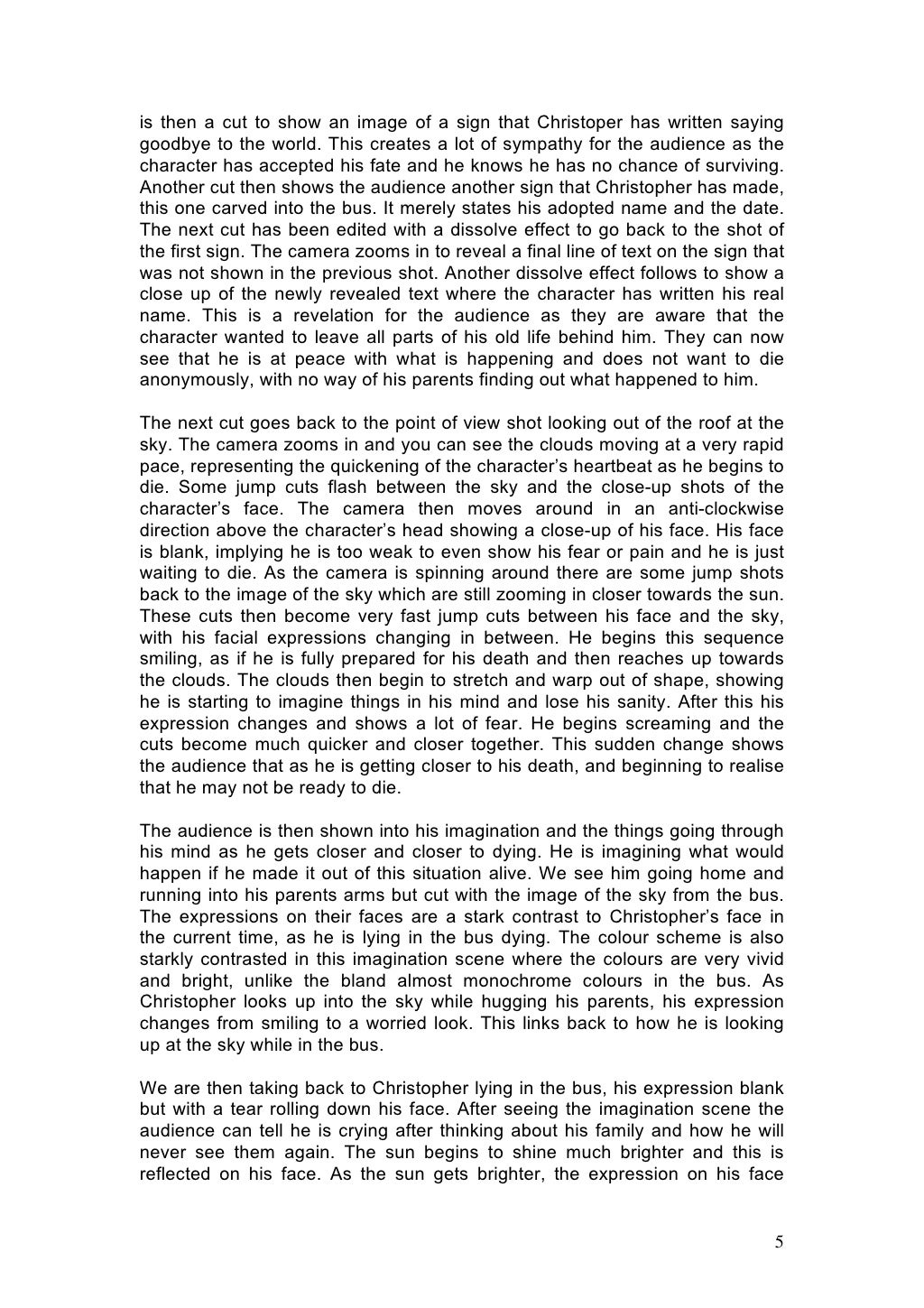 Easy essay example image