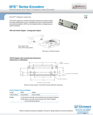 Micro e systems_mte_2p_datasheet | PDF