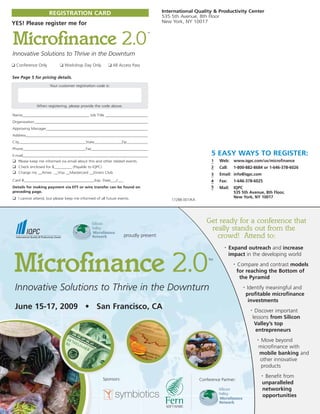 Microfinance April 13