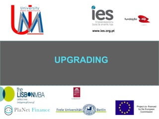 UPGRADING www.ies.org.pt 