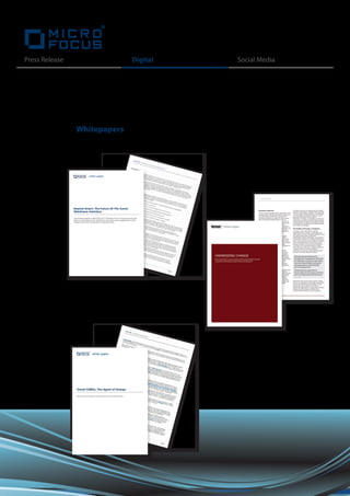 Micro focus visual cobol & mainframe solution information | PDF