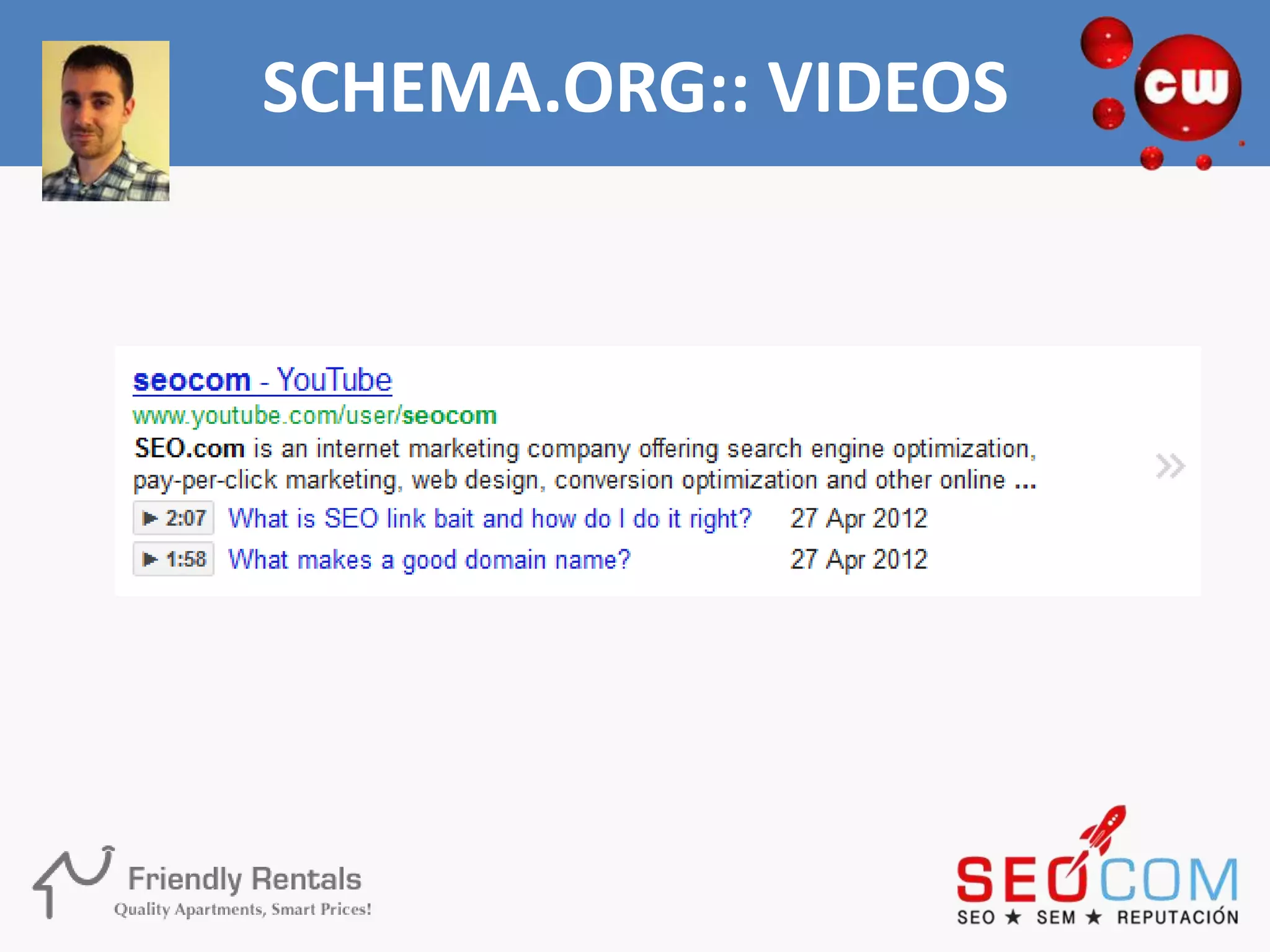 SCHEMA.ORG:: VIDEOS
 