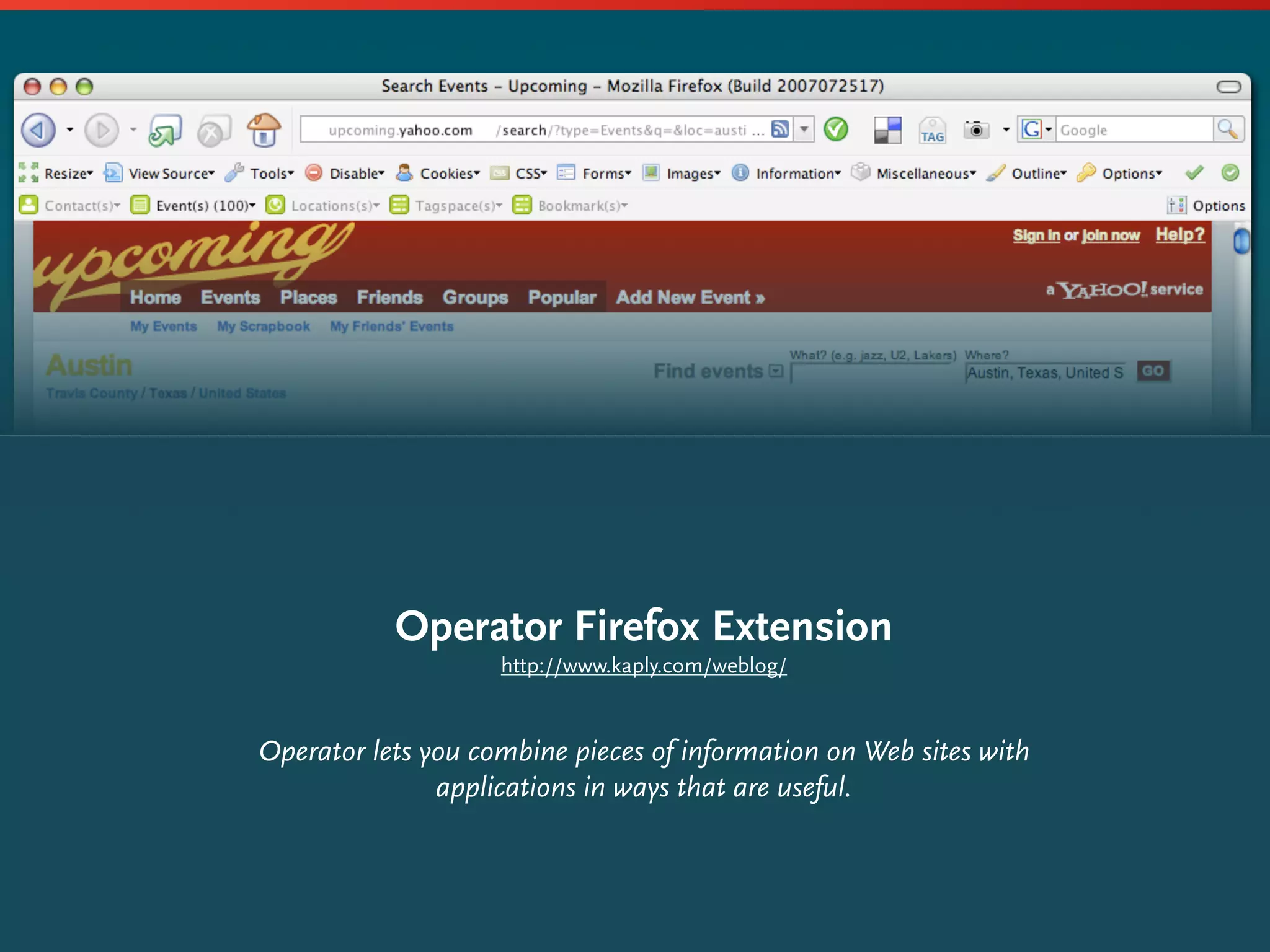 Microformats, an overview