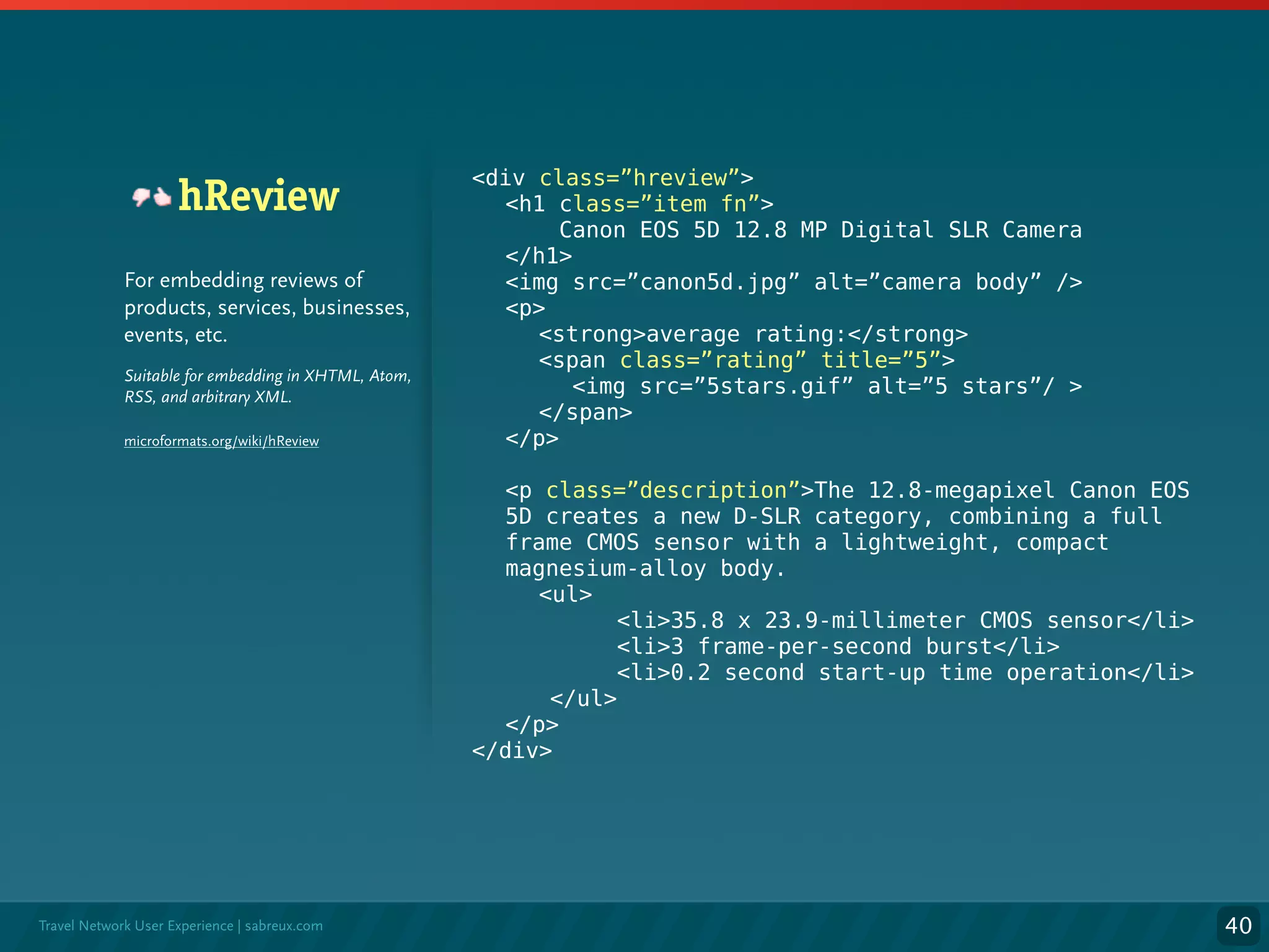 Microformats, an overview