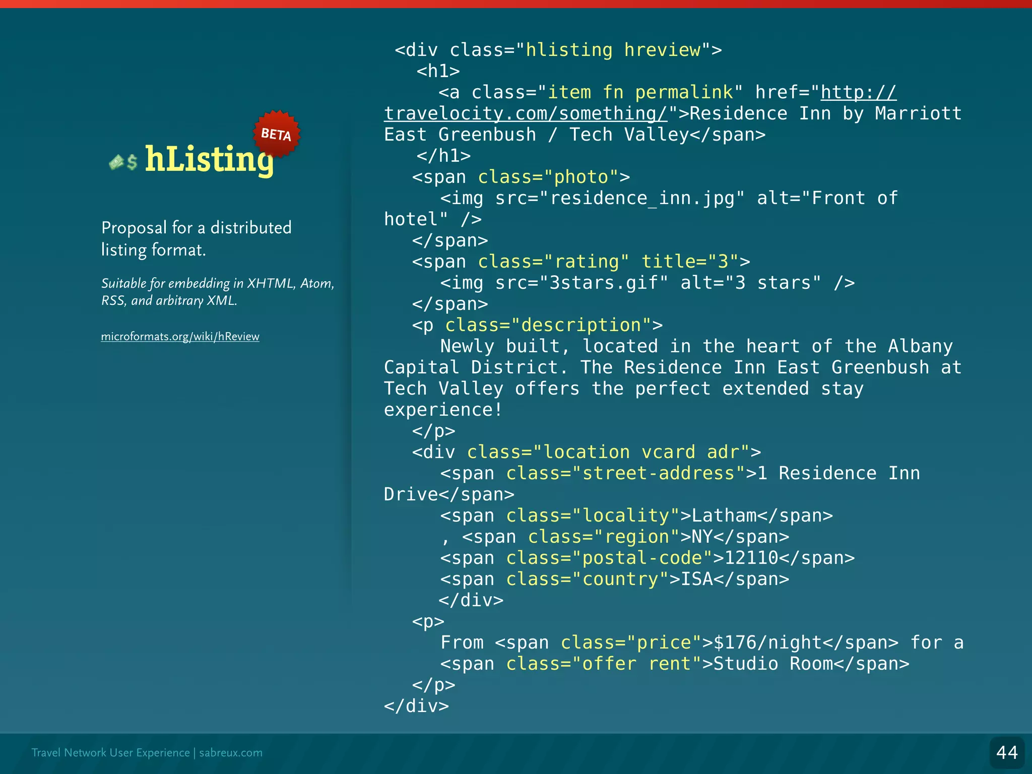 Microformats, an overview