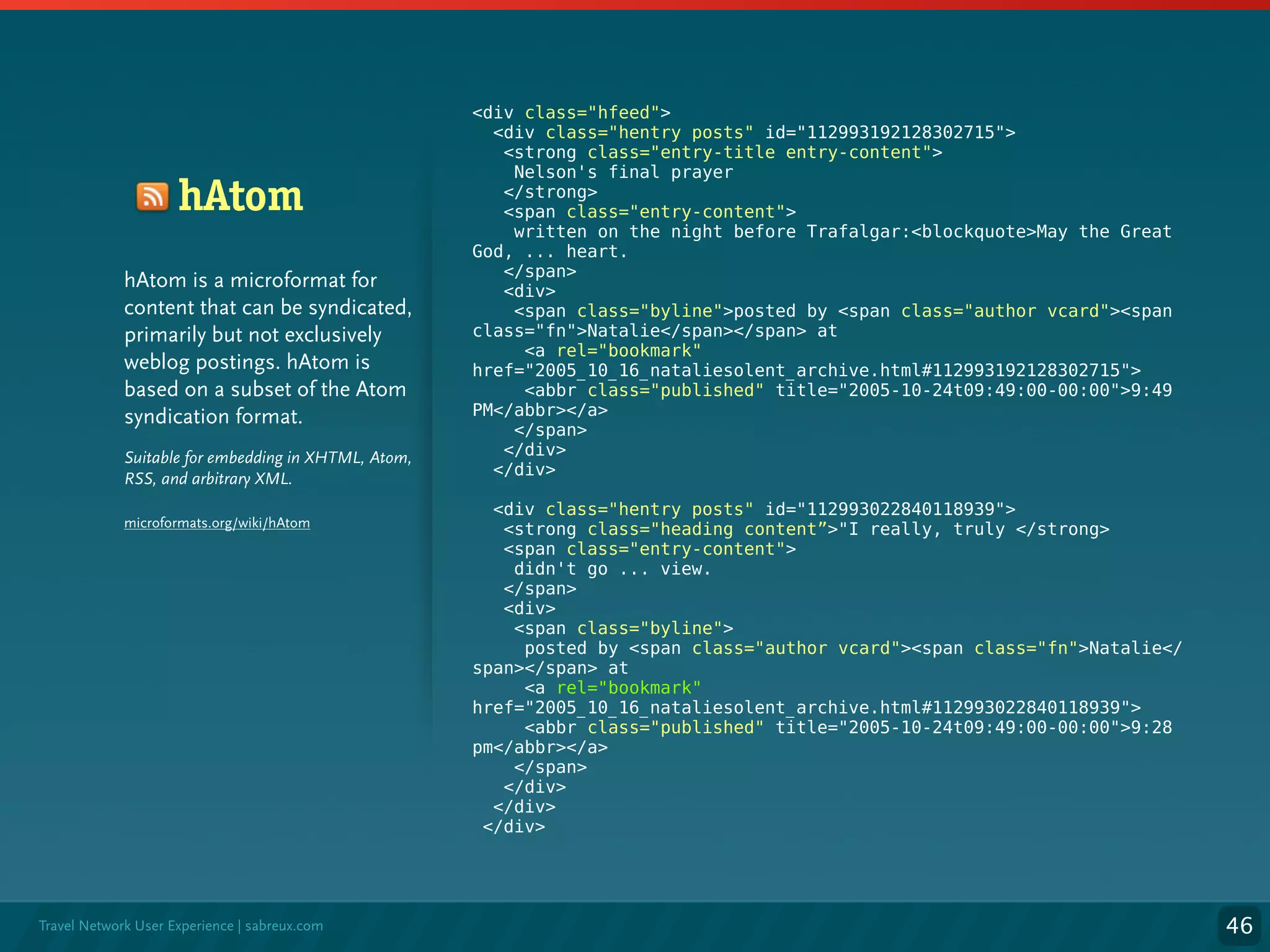 Microformats, an overview