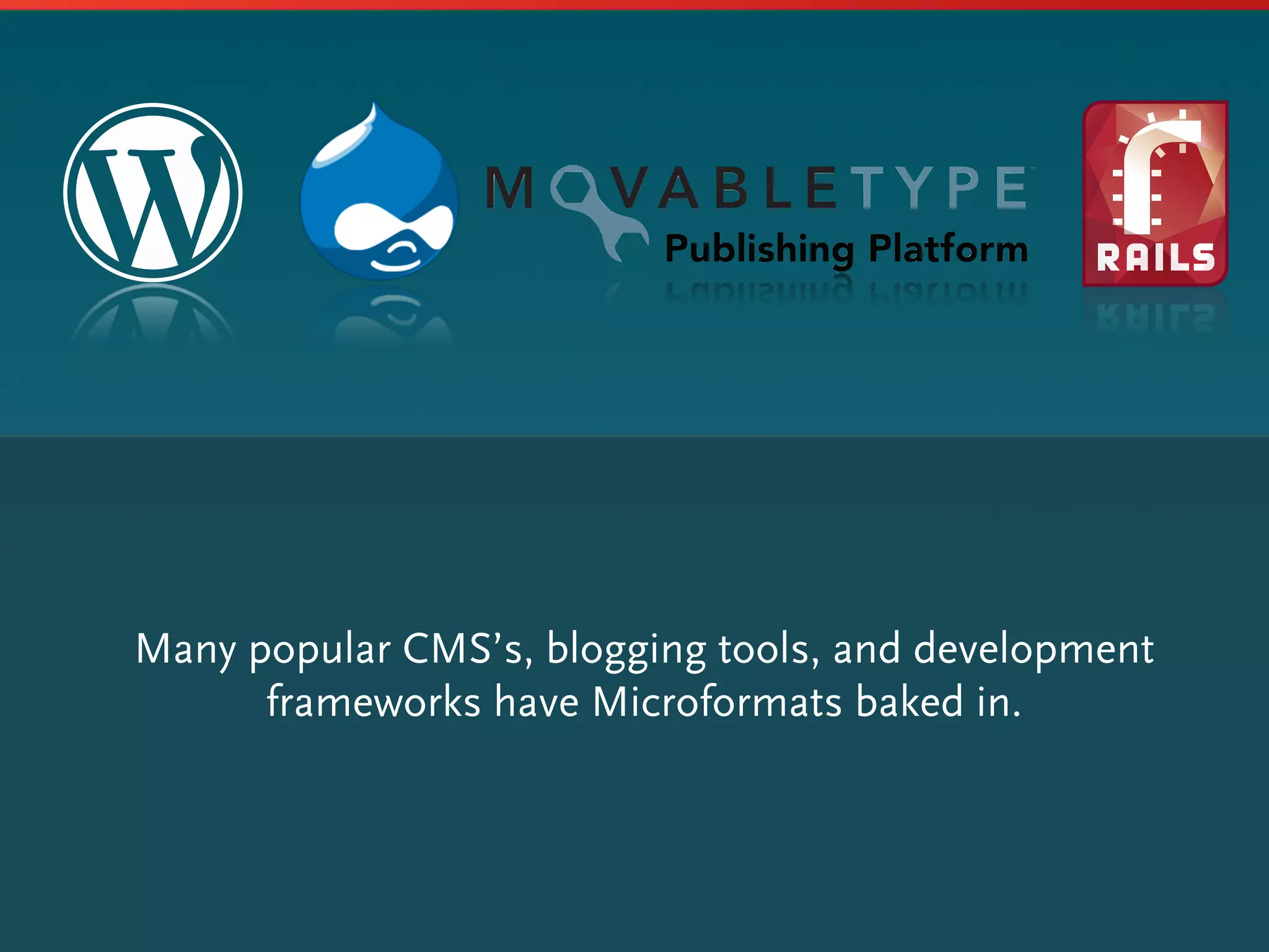 Microformats, an overview