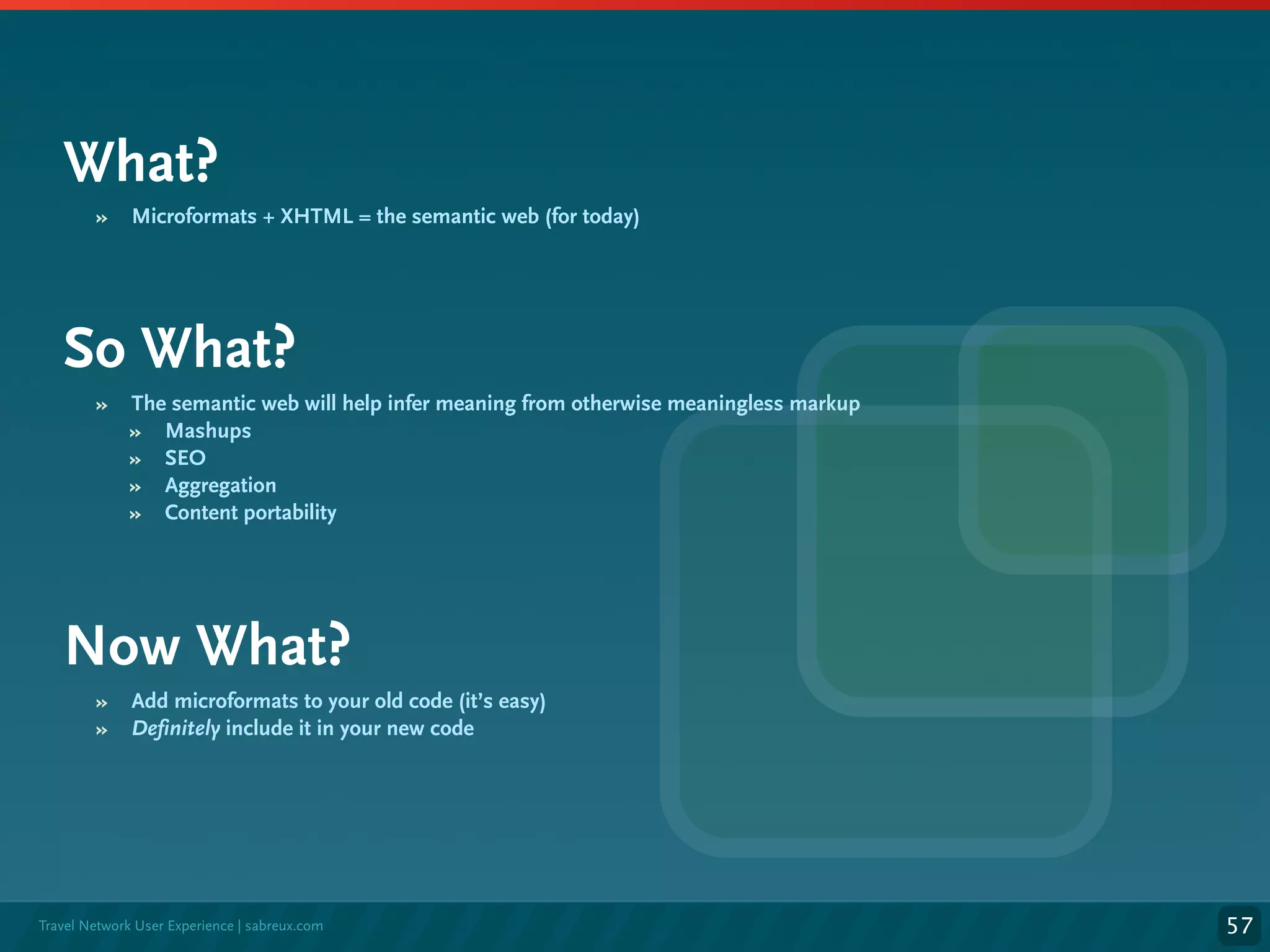 Microformats, an overview