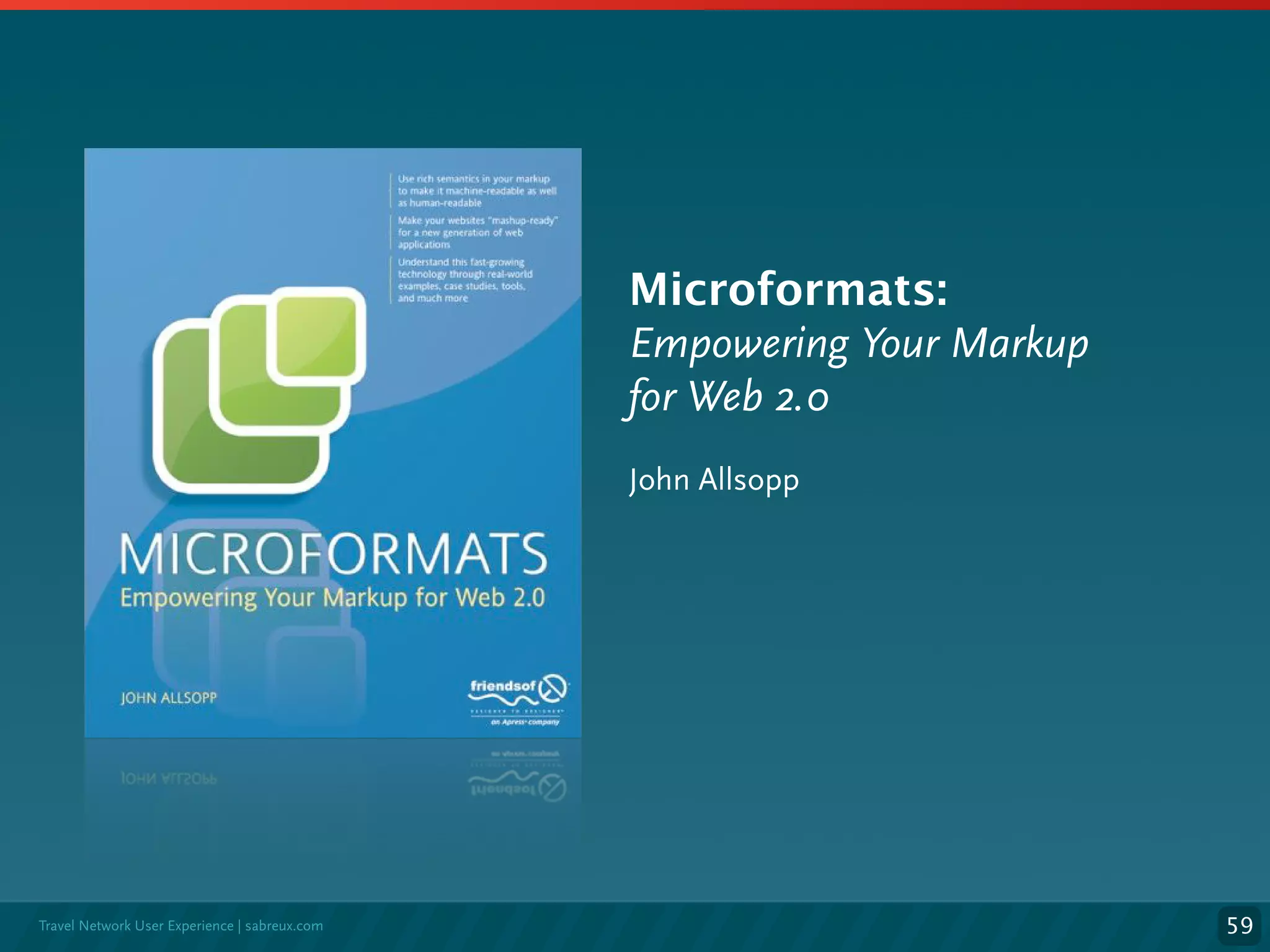 Microformats, an overview