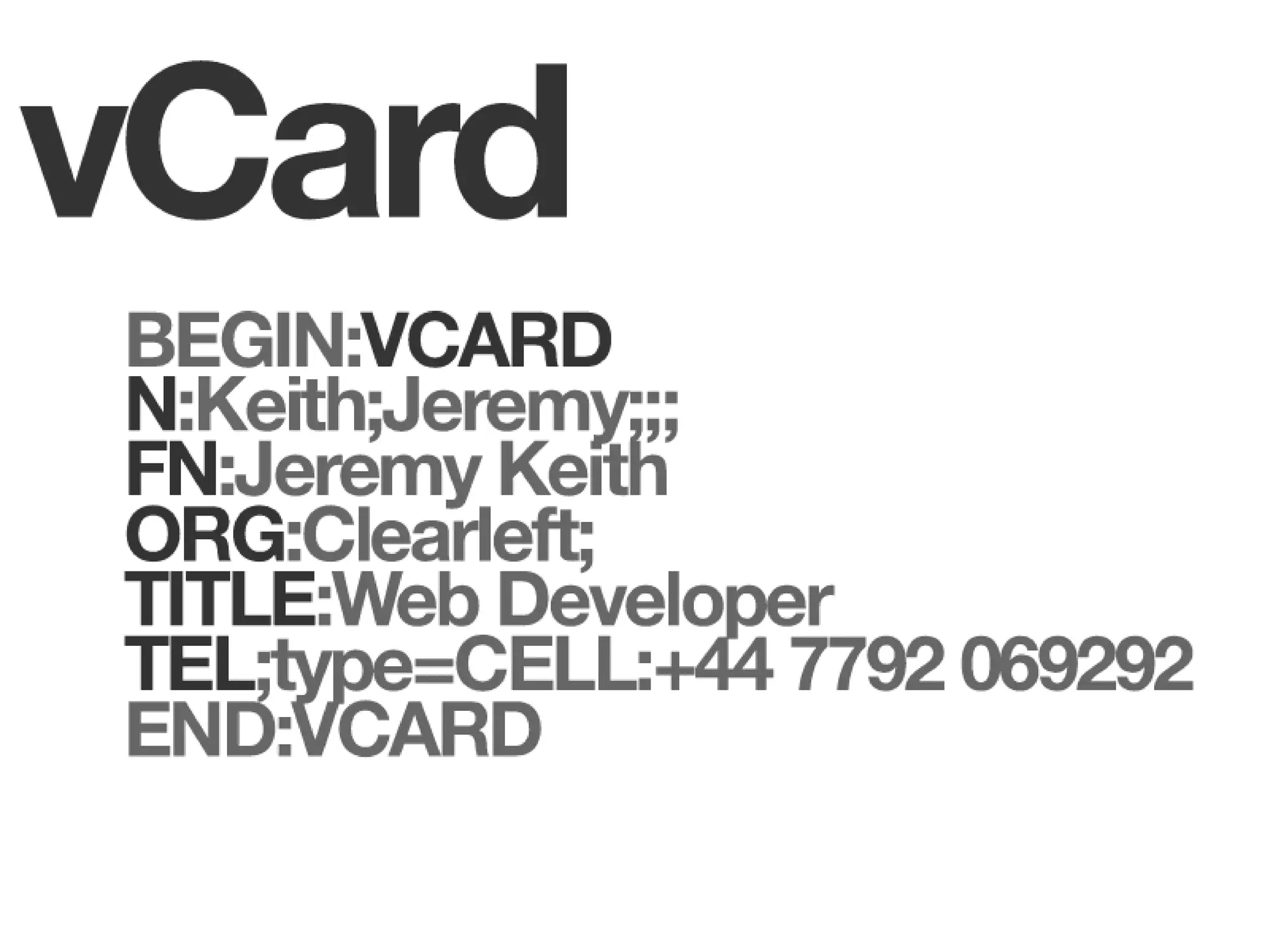 Microformats: the Nanotechnology of the Semantic Web