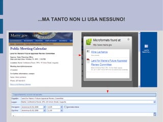 ...MA TANTO NON LI USA NESSUNO!
 