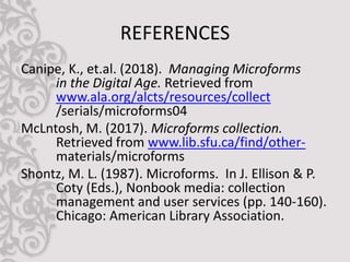 Microforms | PPTX