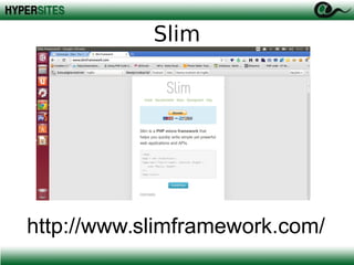 Slim

http://www.slimframework.com/

 