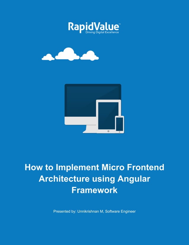 How to Implement Micro Frontend Architecture using Angular Framework | PDF
