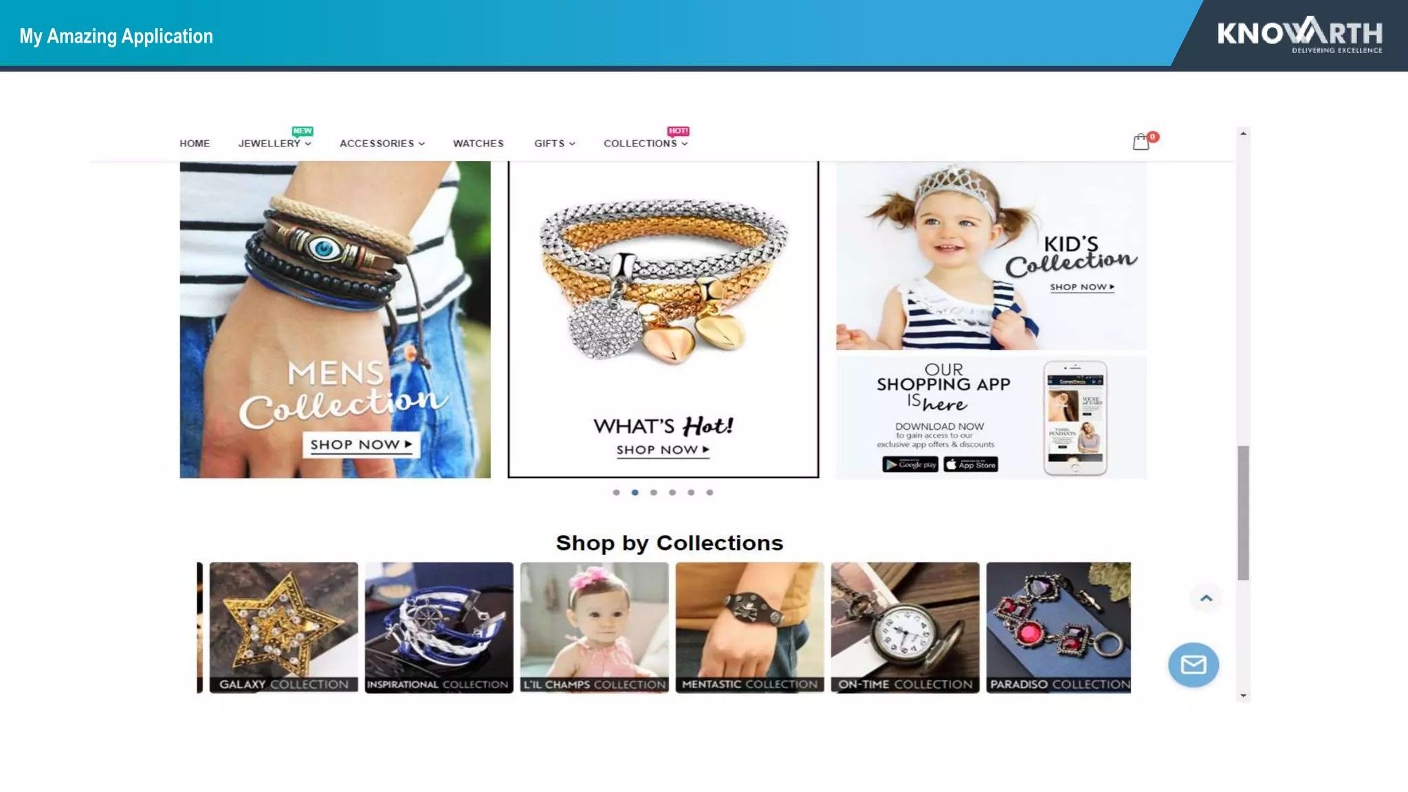 My Amazing Application
 