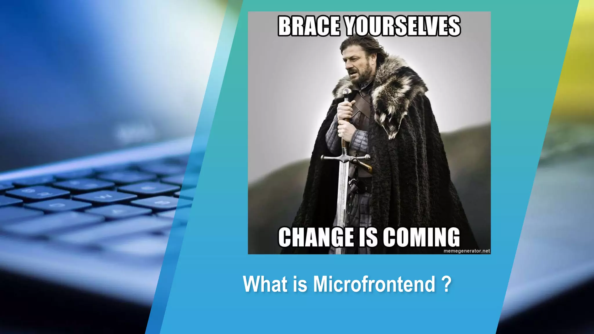 What is Microfrontend ?
 