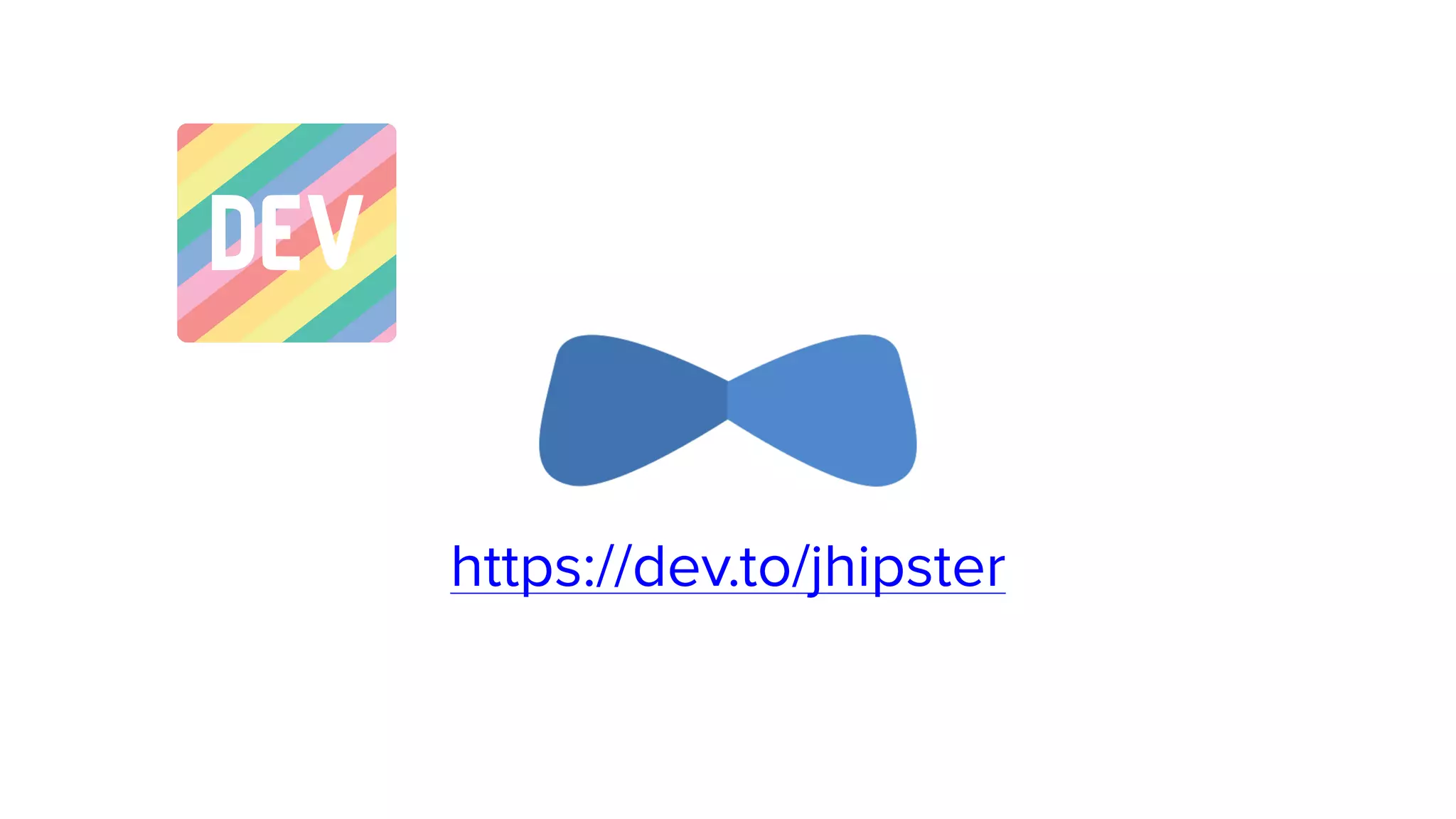 https://dev.to/jhipster
 