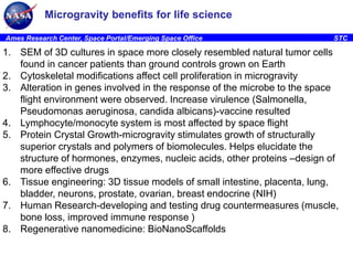 Microgravity Applications Microgravity4 innovation | PDF