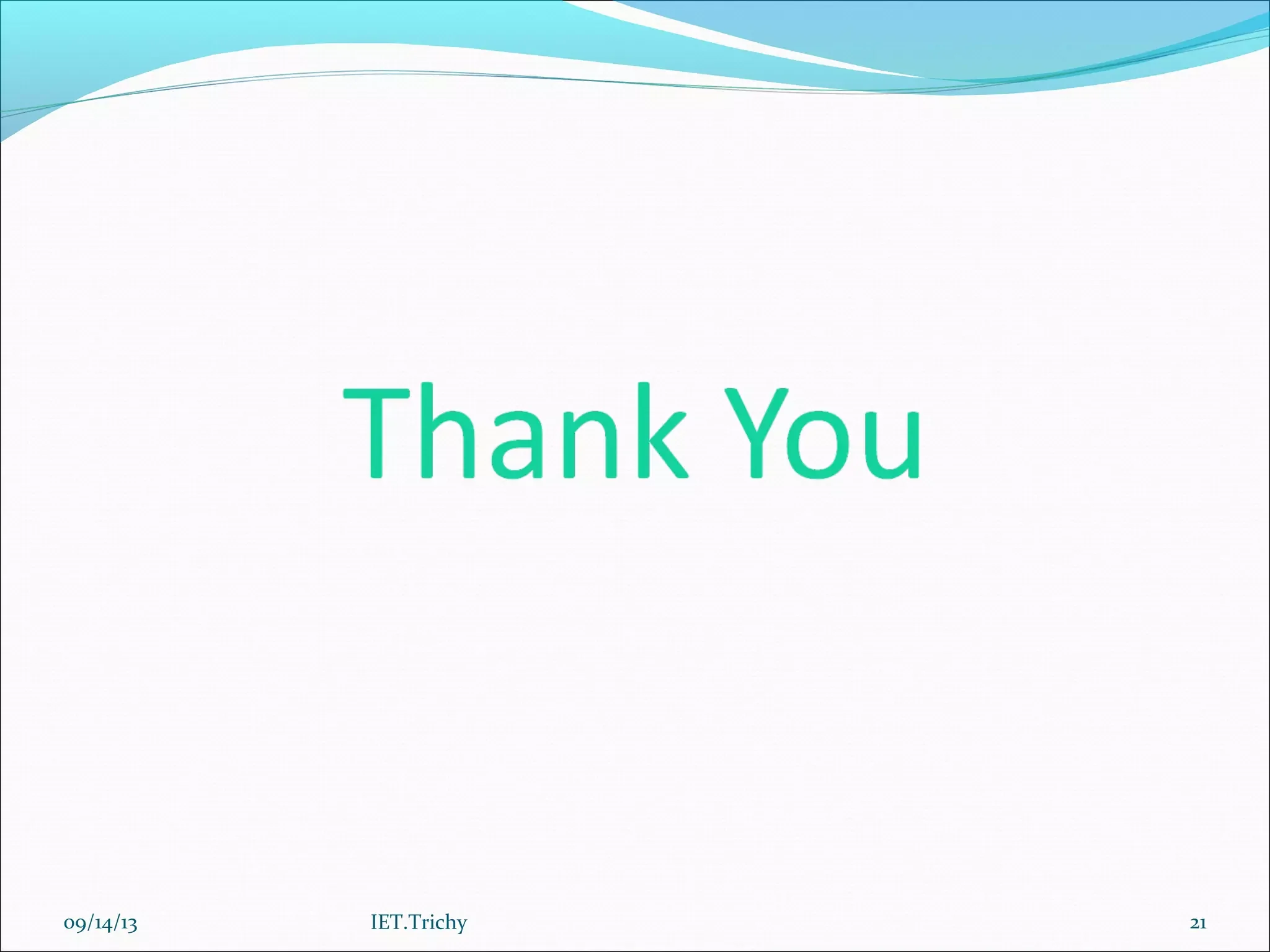 09/14/13 21IET.Trichy
 