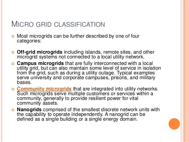 energy micro grids energy micro grids