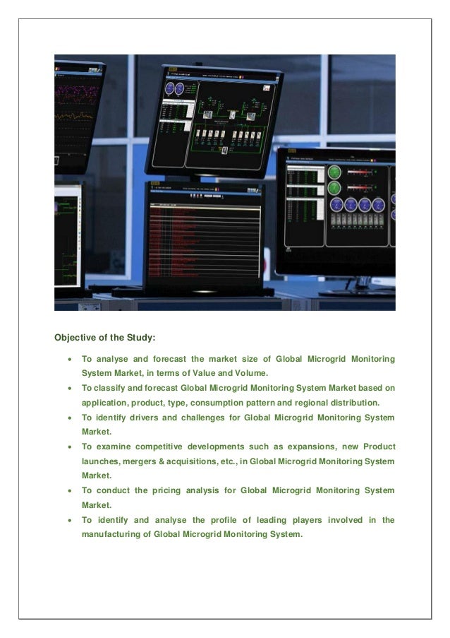 Microgrid Monitoring System Market Report Global Analysis on Size