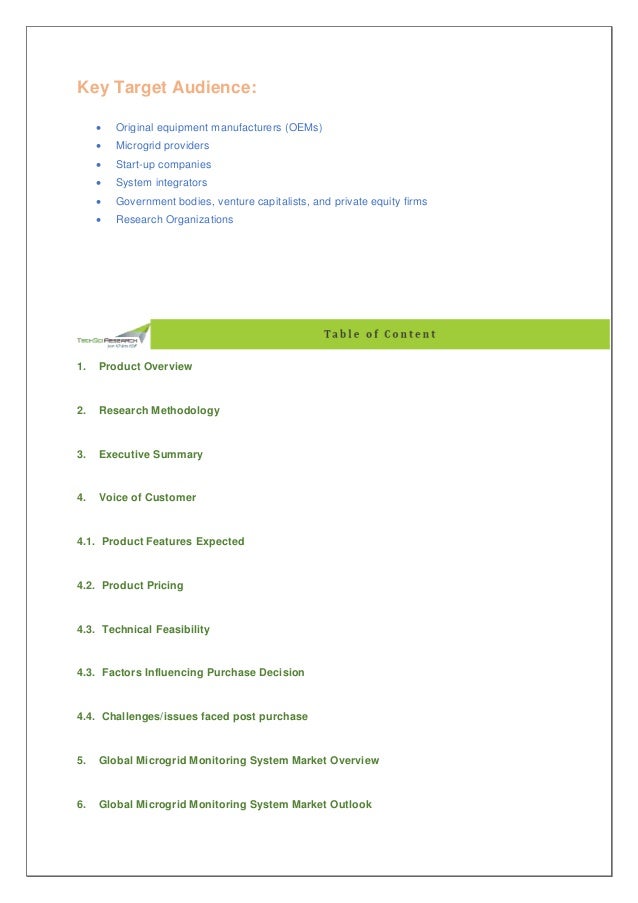 Microgrid Monitoring System Market Report Global Analysis on Size