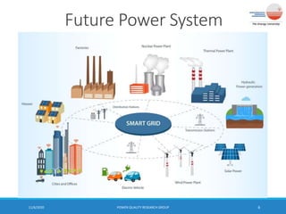 Future Power System
11/6/2020 POWER QUALITY RESEARCH GROUP 6
 