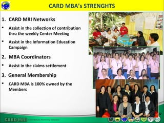 Microinsurance; the current and challenges. a CARD MBA experience on ...