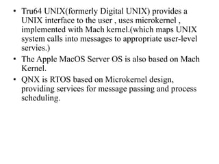 Microkernel | PPTX