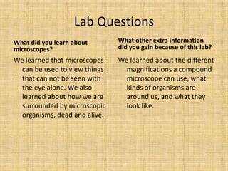 Micro Lab Presentation Pptx
